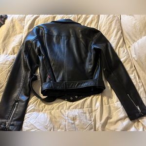 Levi's Black Leather Jacket